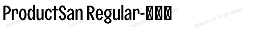 ProductSan Regular字体转换 ProductSan Regular字体转换